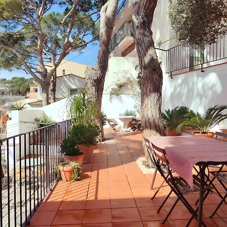 Apartment T2 - Sunny Duplex With Garden 50m From Tamariu